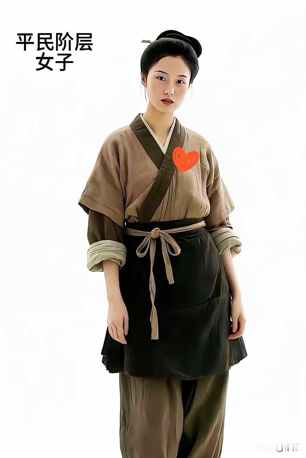 大家看看这汉服，又自然又大方，是不是很顺眼？干起活来利索又方便，是不是比港片