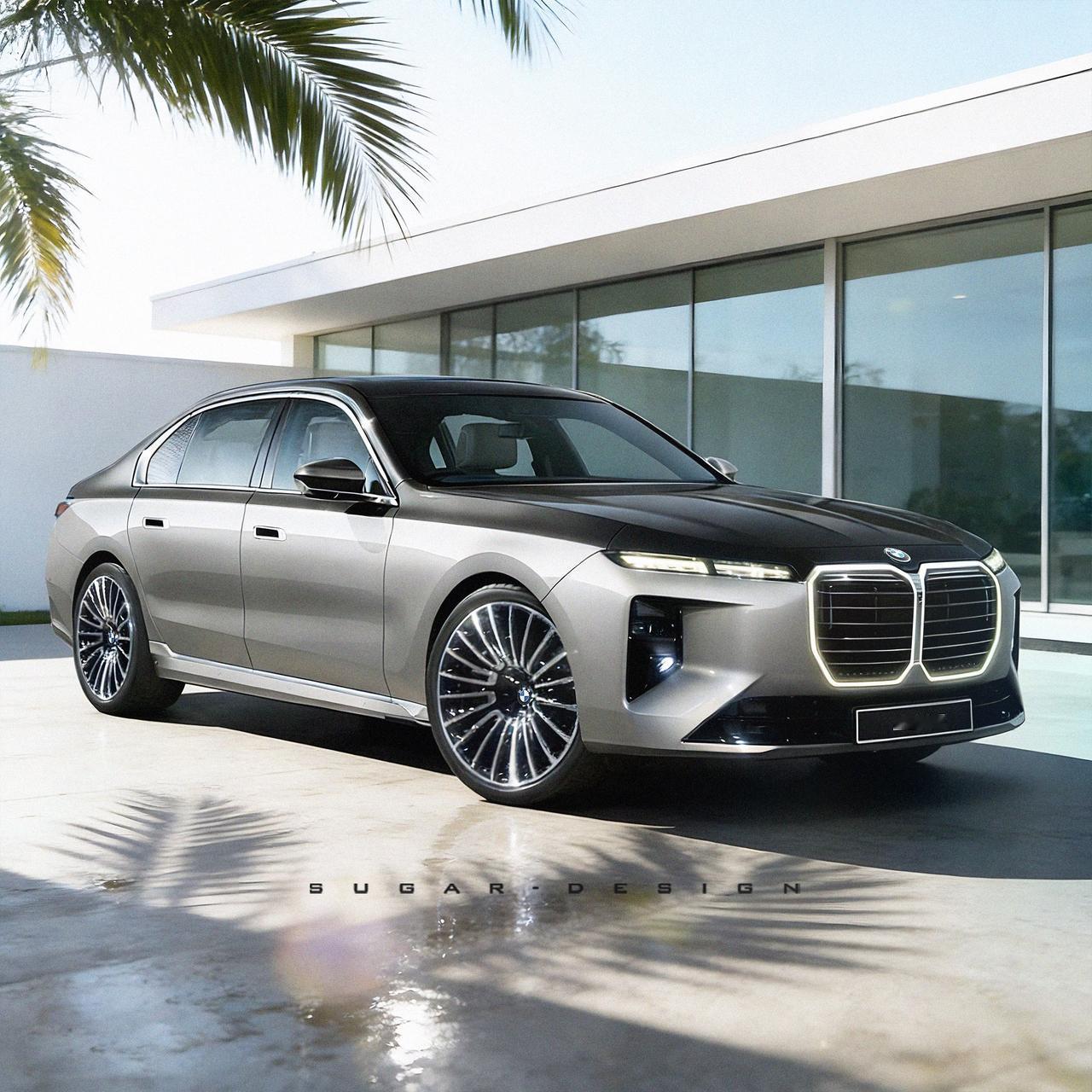 劳斯莱斯青春版？宝马新7系中改抢跑预览！昨天深夜曝光的7系中改和X5太火爆了，原