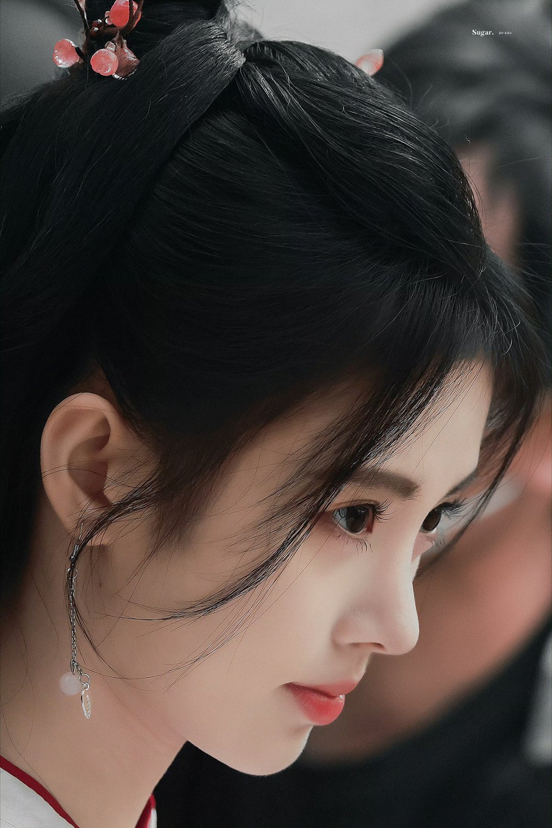 好温柔的杨采薇鞠婧祎