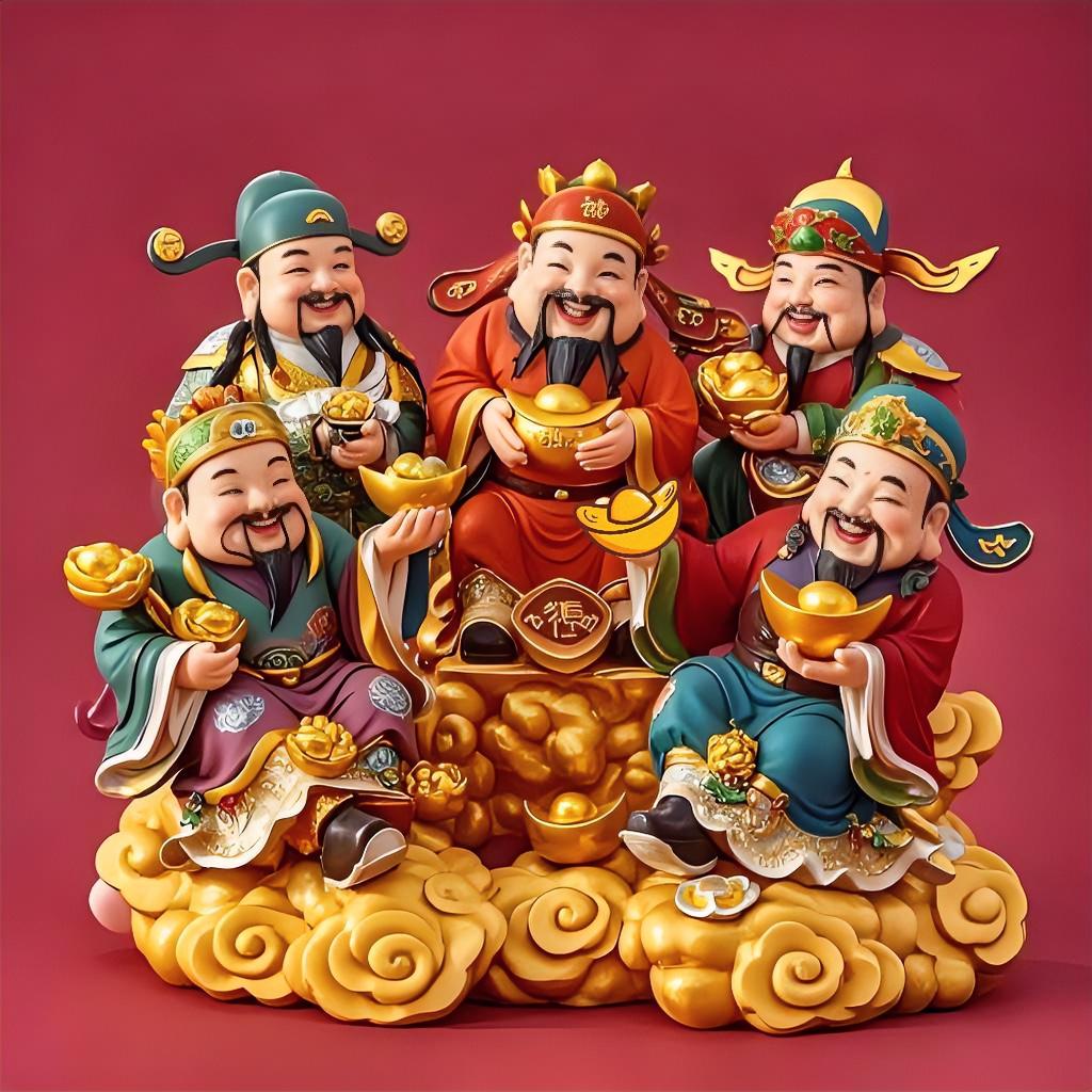 谁不盼着，五路财神来送财呀，可好多人都不明白，真正的财神哪是求来的，得靠自己修