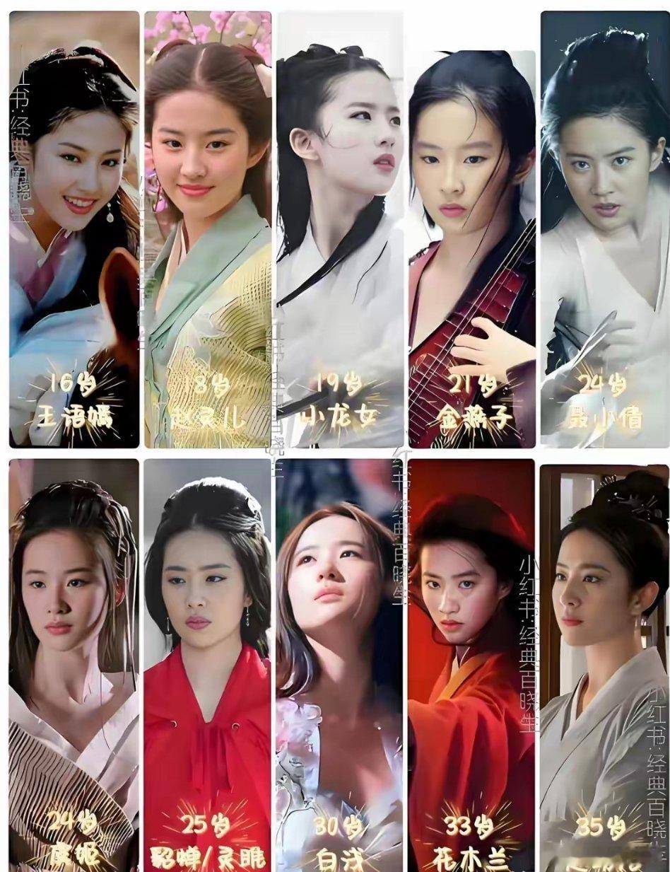 刘亦菲演电视剧那是演一部火一部，从《金粉世家》白秀珠到《玫瑰的故事》黄亦玫，经典