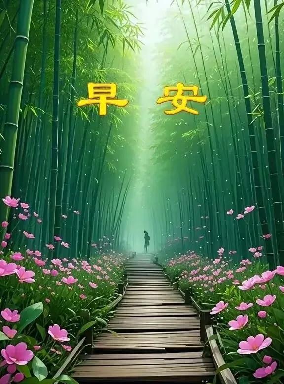 #分享早安心语。#一种相识，隔山隔水，依然牵念；一种问候，清清淡淡，却最真诚！