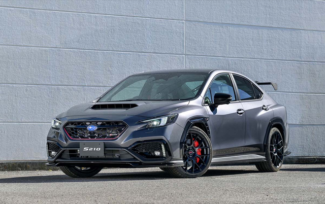 斯巴鲁WRX STI S210正式发布: 2.4L水平对卧引擎, 马力296匹!