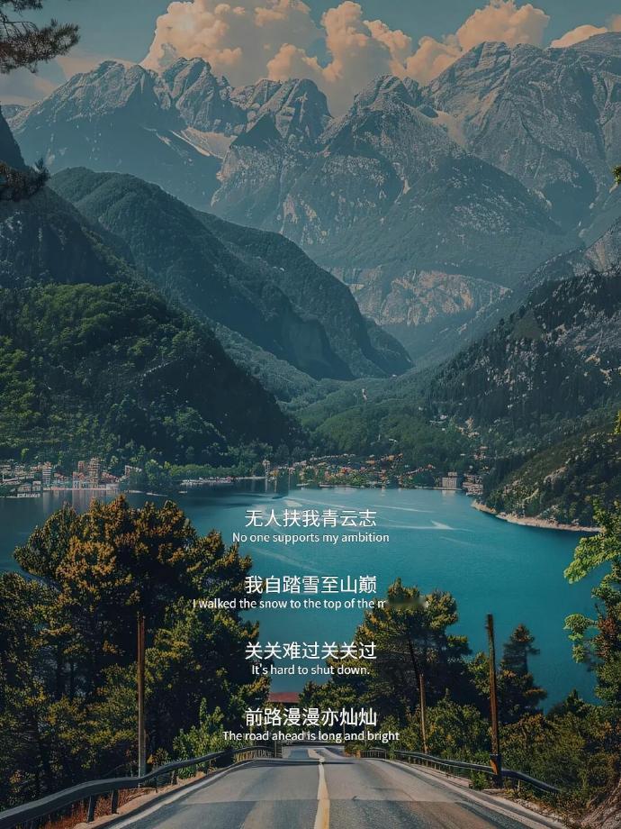 “关关难过关关过，前路漫漫亦灿灿。”​​​