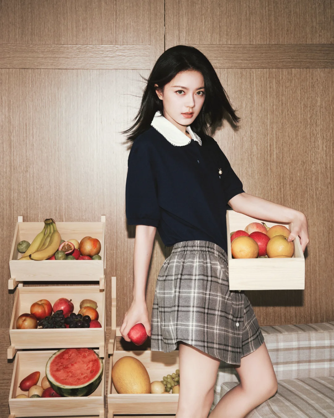果香漫溢｜赵今麦Miu Miu胶片夏日写真🍉