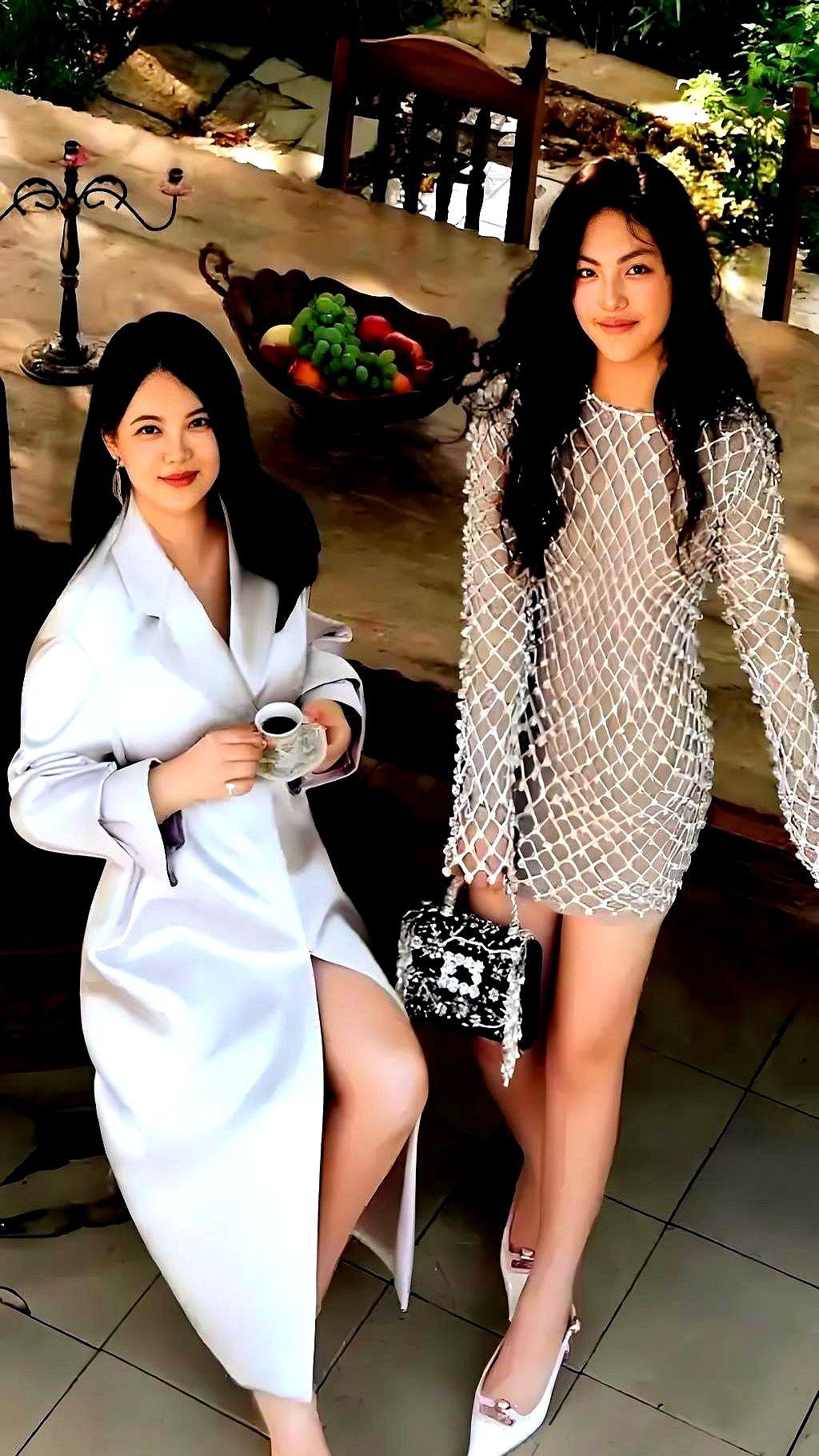 那尔那茜的事，李湘曾多次提过醒：李湘曾经说过：我这么努力的创造好的物质条件，