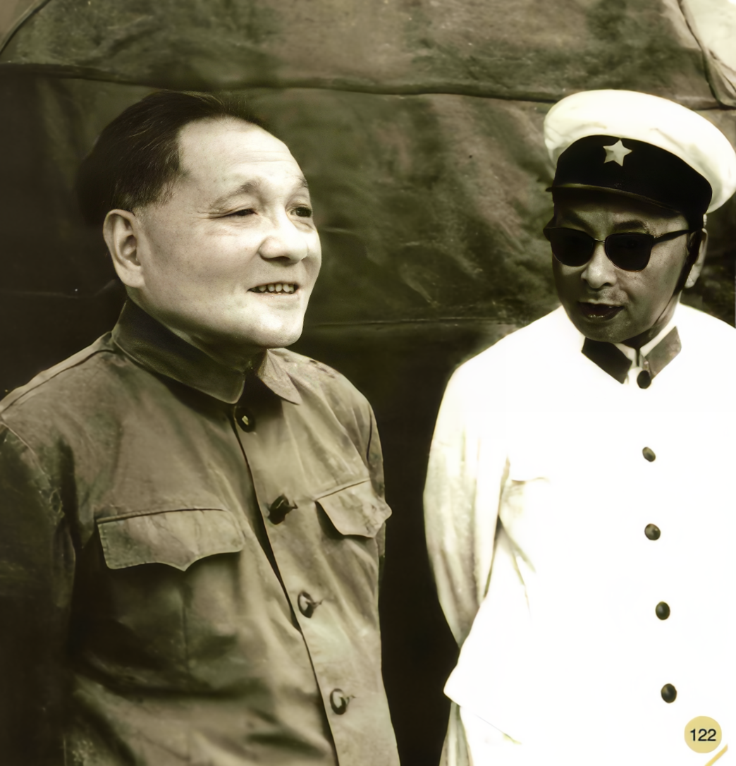 1979年，邓小平亲自点将，让叶飞担任海军第一政委。叶飞打电话说他不懂海军，不熟