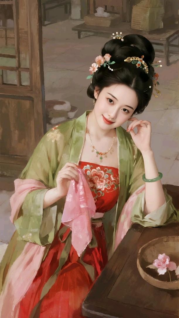 长似天仙赛貂蝉闭月羞花杨玉环美过西施昭君貌～～～？上联：才貌谁可比；