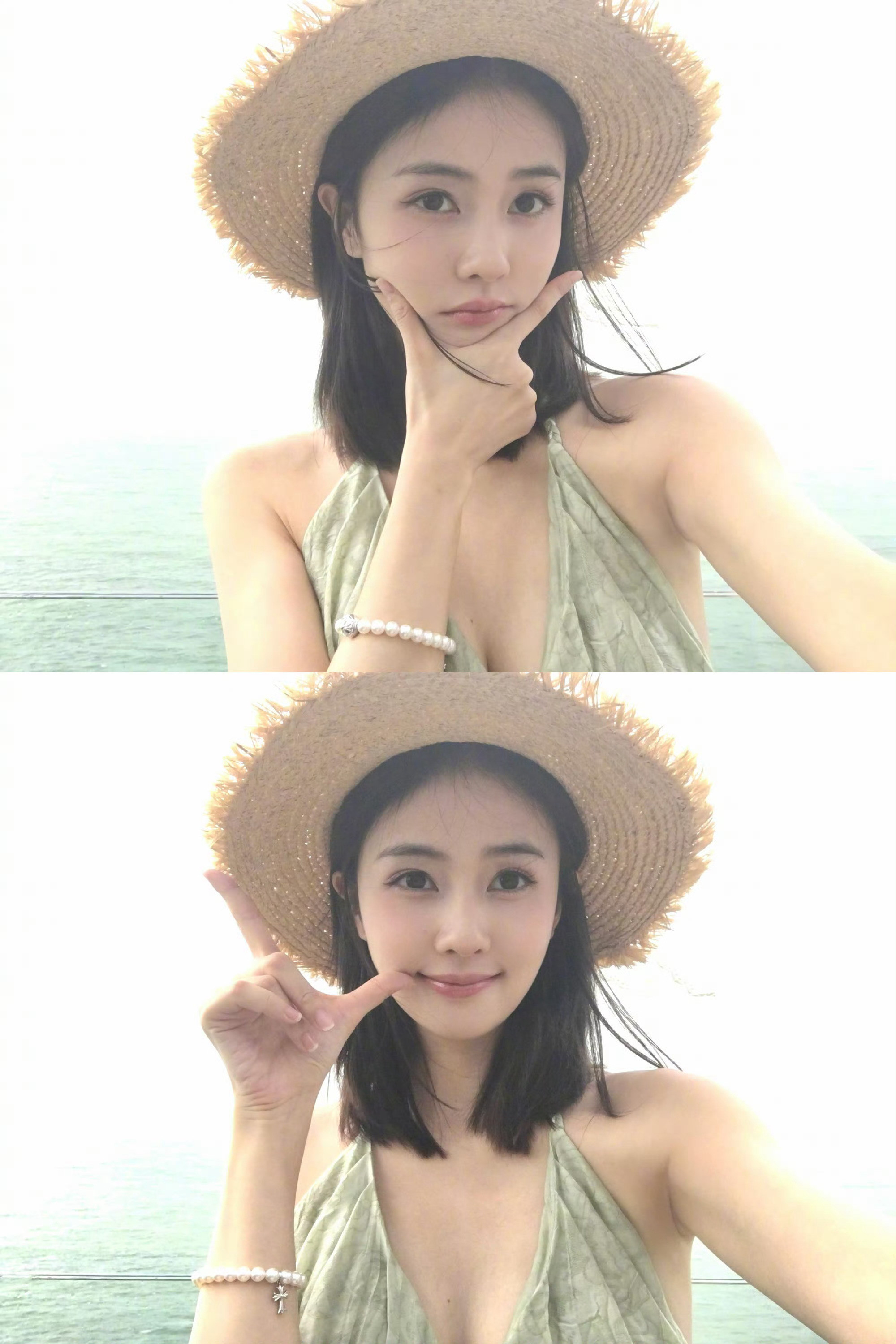 白鹿还没吃午饭但是已经吃到盛宴了妈咪美腻！！
