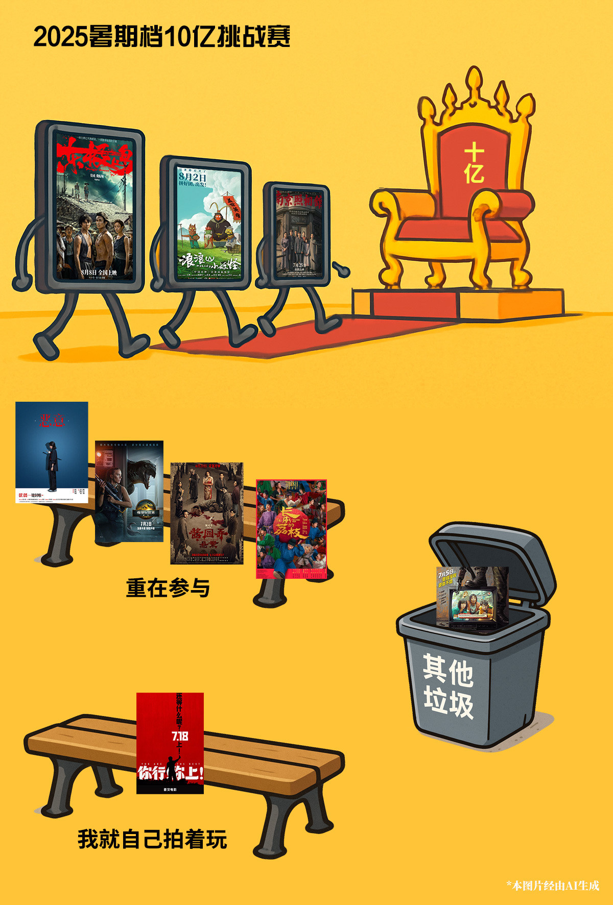 2025暑期档十亿挑战赛本周《南京照相馆》还是很有希望挑战成功的，题材具有全民