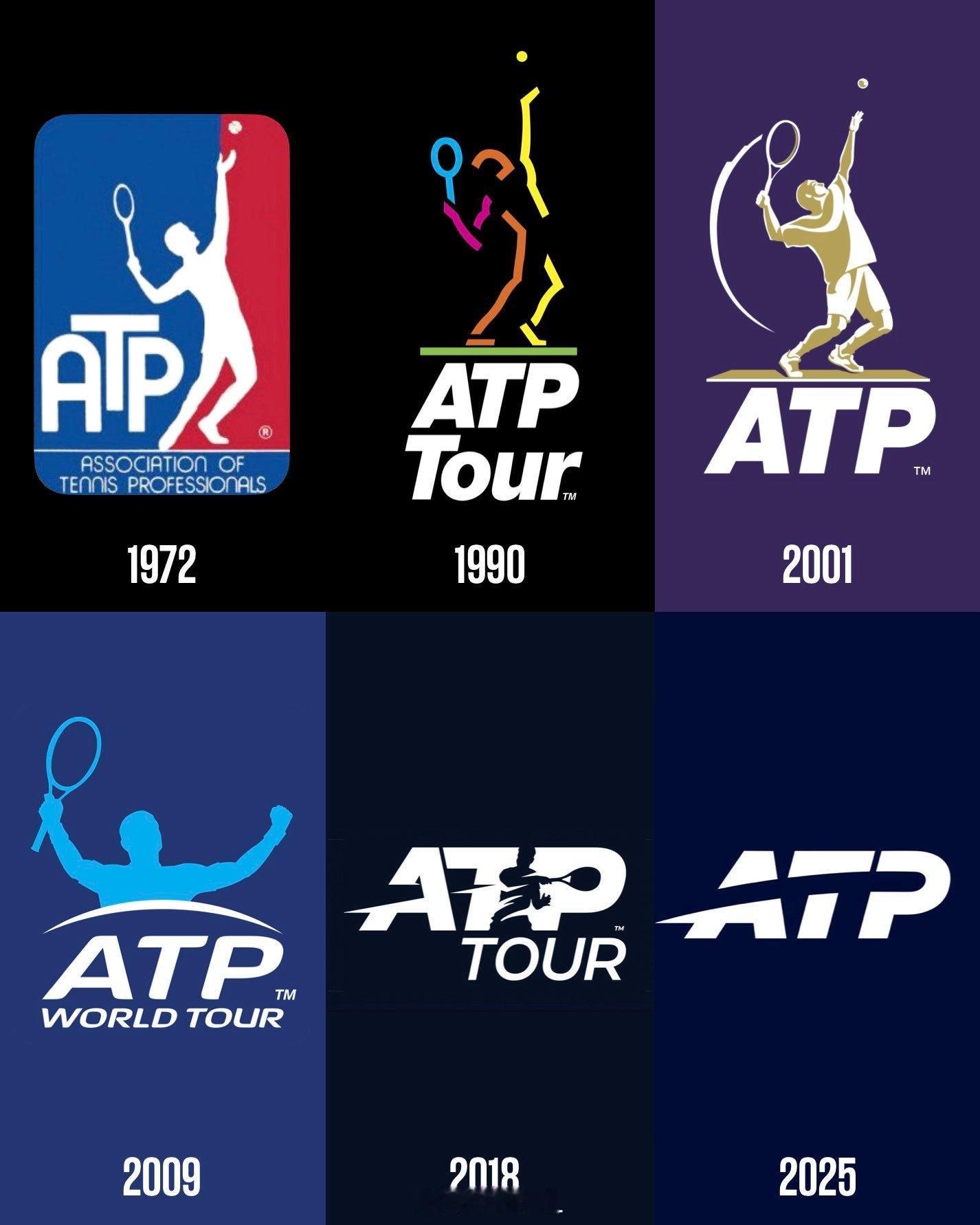 ATP的Logo，你最喜欢哪一个？网球talking大会​​​