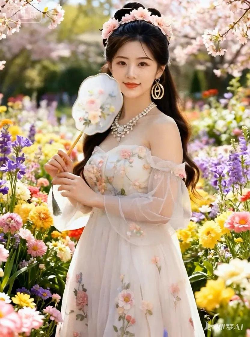 七绝●美丽中华/古韵色彩斑斓烂漫花，多姿绚丽好年华。神州大地风光美，