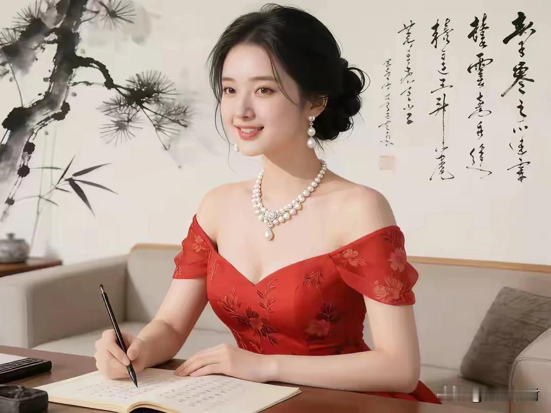 夜已深沉梦已香佳人玉笔书惆怅自君别后无音信何时相见断人肠