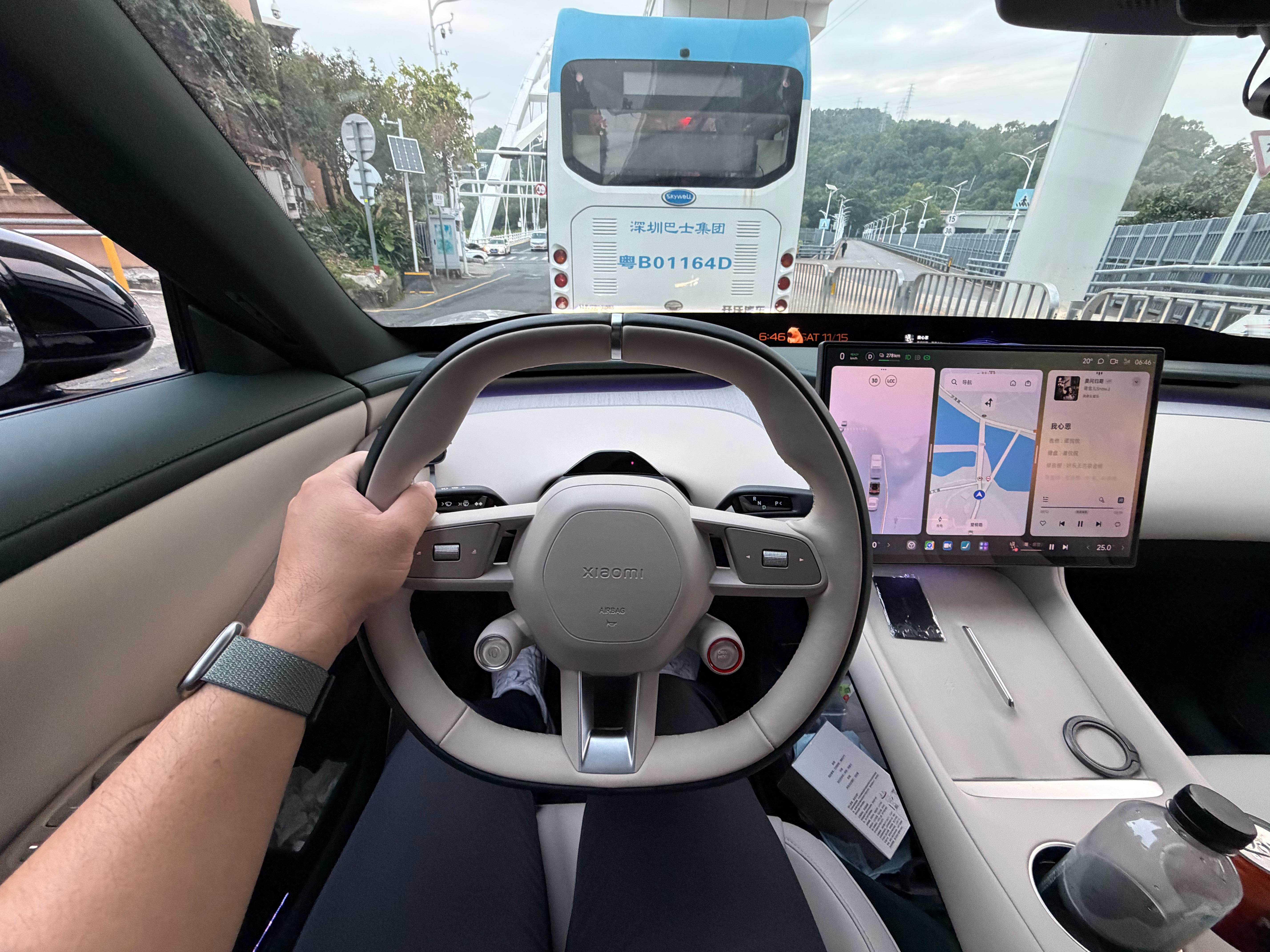 早啊，今天去试岚图泰山，今年第一次在本地试车