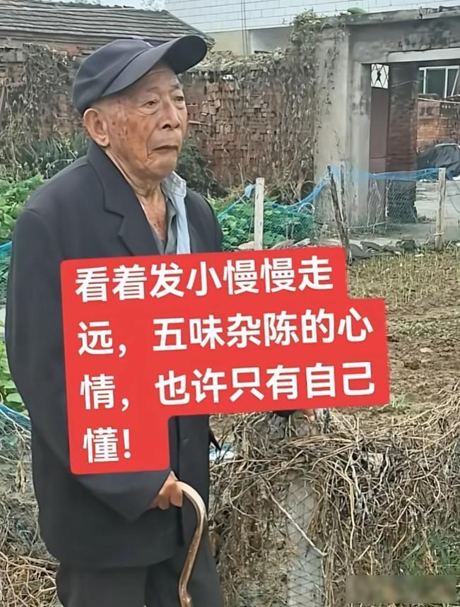94岁老人穿西装路边送别发小，沉默泪目无人搀扶，谁还记得他们那代人的青春？江