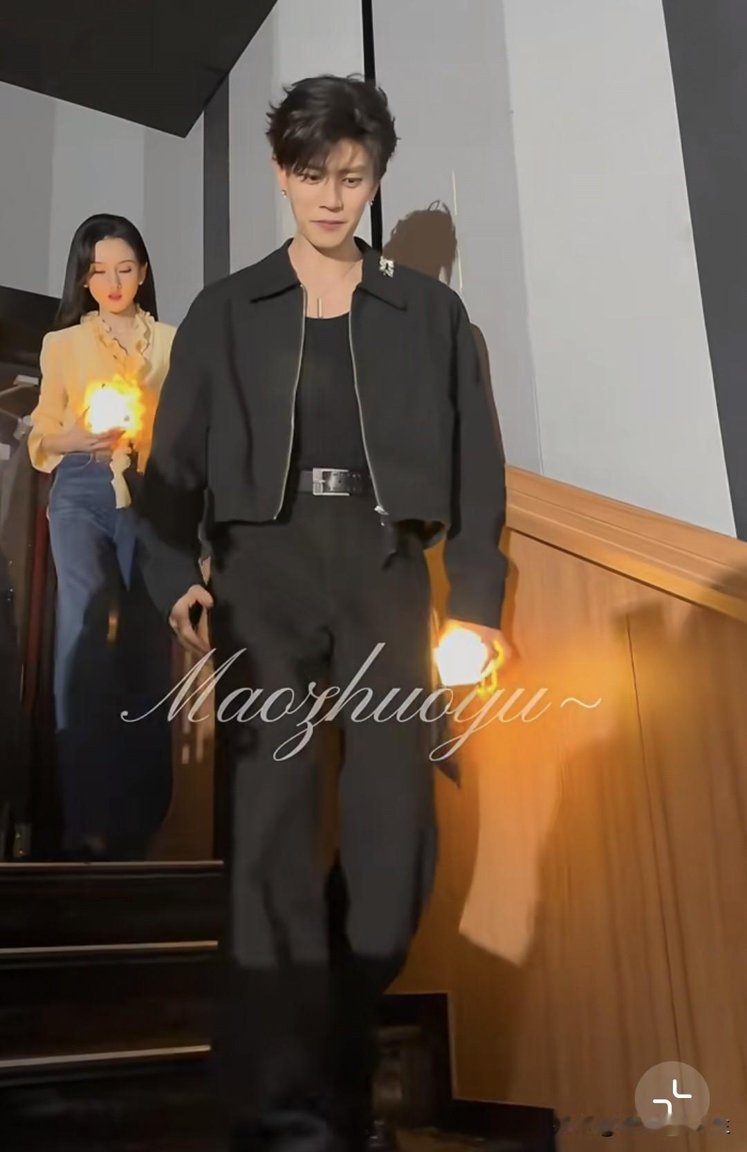 任嘉伦私下真的挺帅特别时尚，不愧男团的，剧集这二搭，郎才女貌呀？任嘉伦任嘉伦演