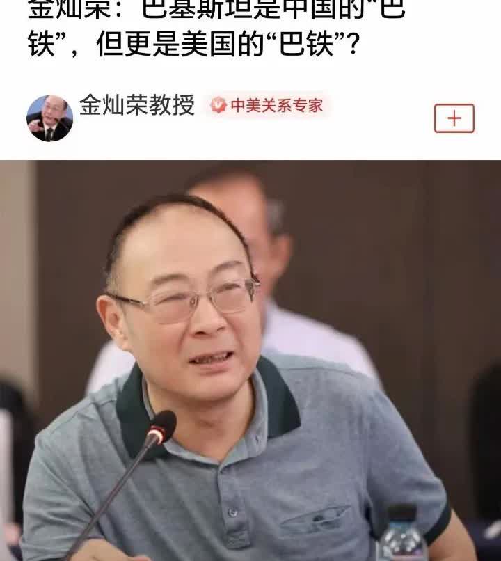 惊掉下巴！金灿荣教授这话，直接打破“巴铁”友谊滤镜。他说巴基斯坦传统上亲美，精英