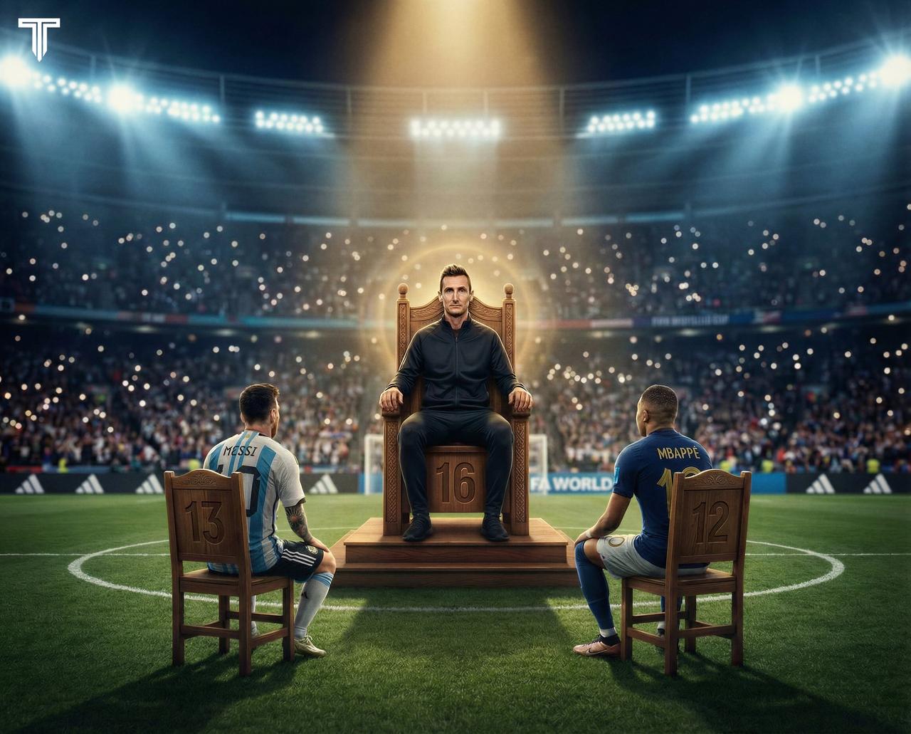 梅西和姆巴佩都有机会在本届世界杯上冲击克洛泽的16球世界杯进球记录。不过这个