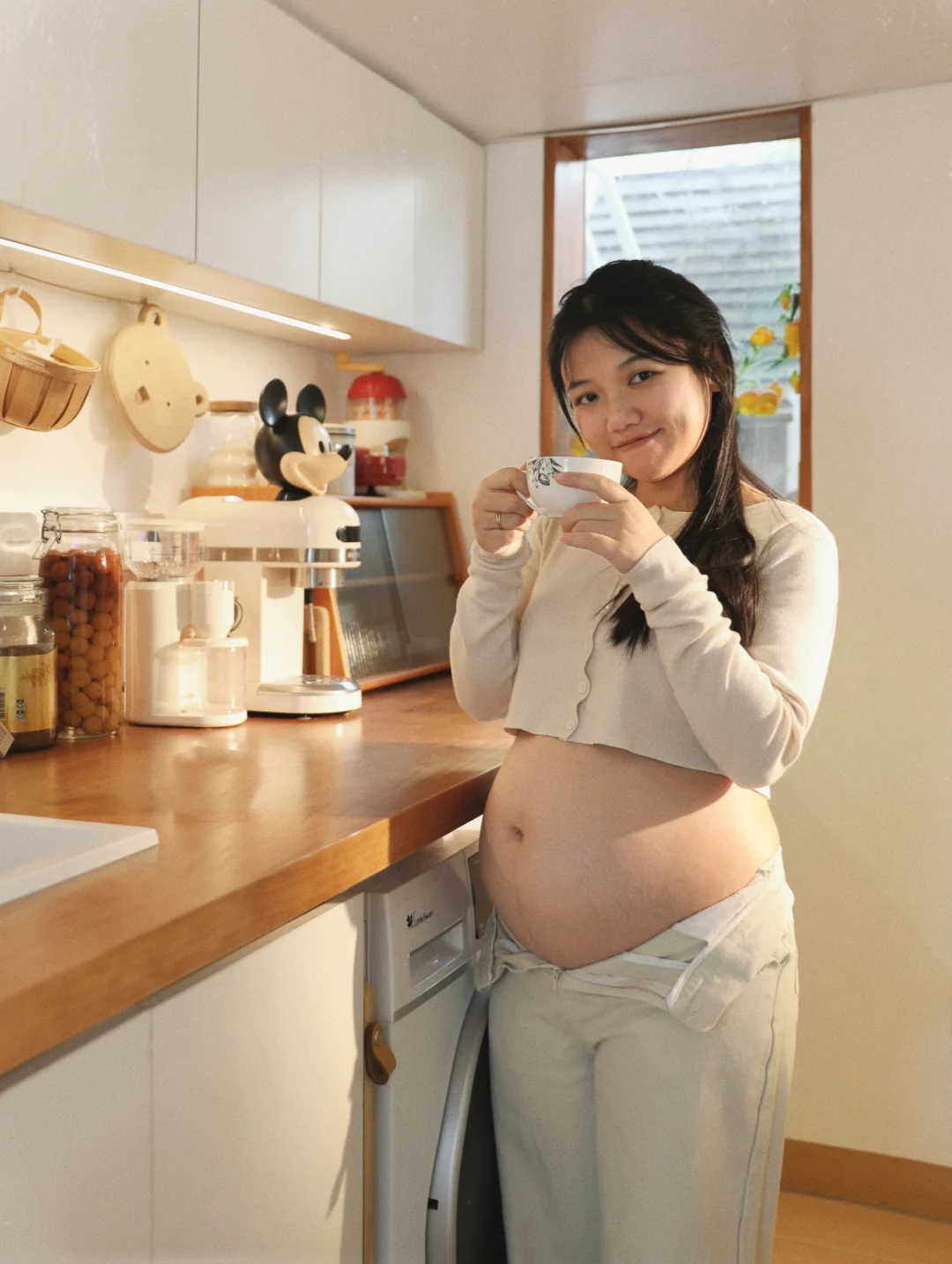 🤰🏻二胎的肚子是不是都比一胎的时候大呀？