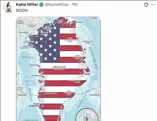 看CNN的采访，真是让人大开眼界。白宫办公厅副主任斯蒂芬·米勒说：格陵兰岛应该成