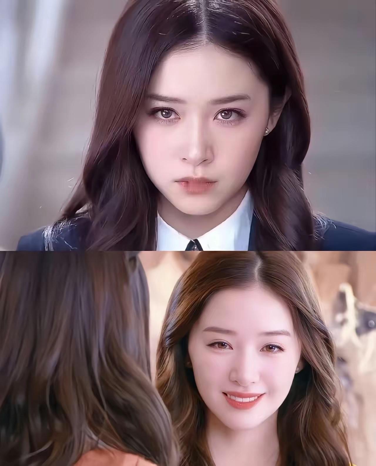 阚清子的眼睛说句是内娱女明星里最好看的不为过吧，天生自带美瞳。眼睛是天生的浅瞳，