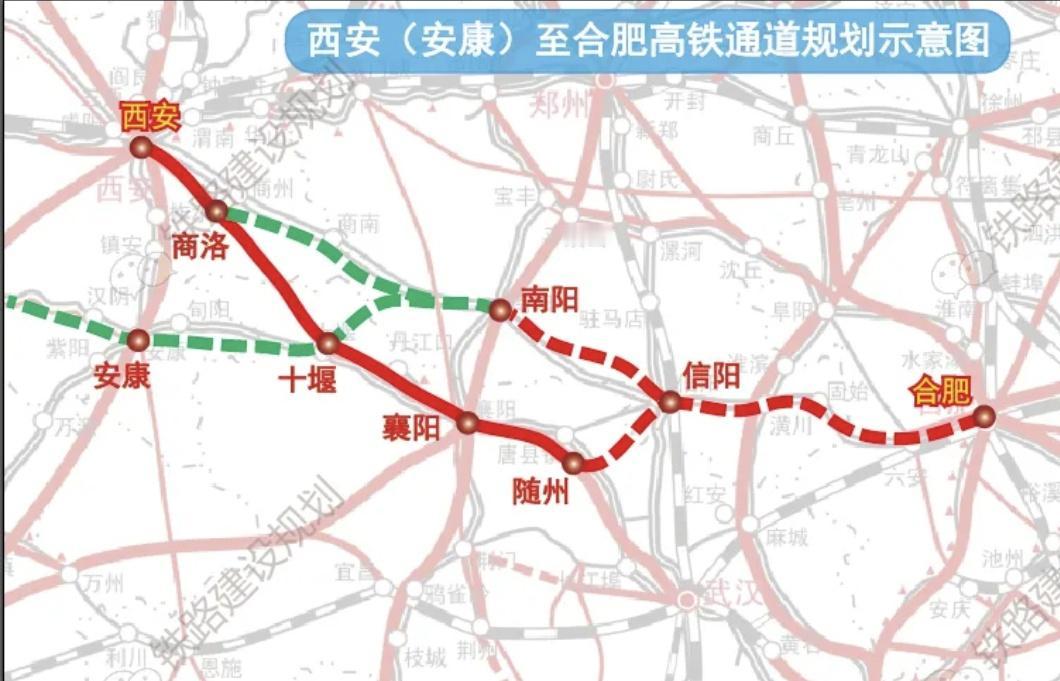 南信合高铁，硬走直线是不对的。阜黄段，新县到红安到麻城到新洲，绕了几道弯？弯成啥