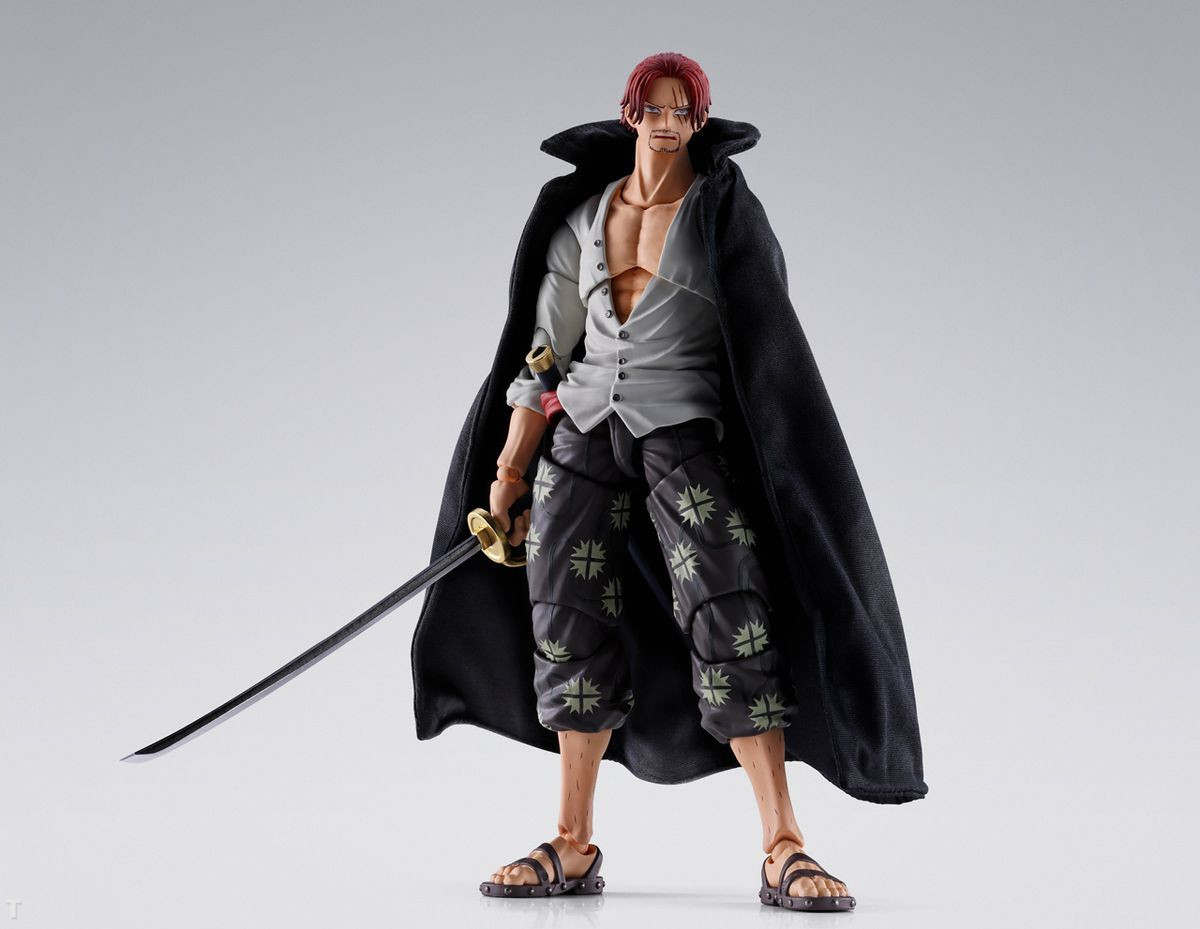 S.H.Figuarts「红发香克斯-马林梵多顶上战争-」手办大量官方高清图公