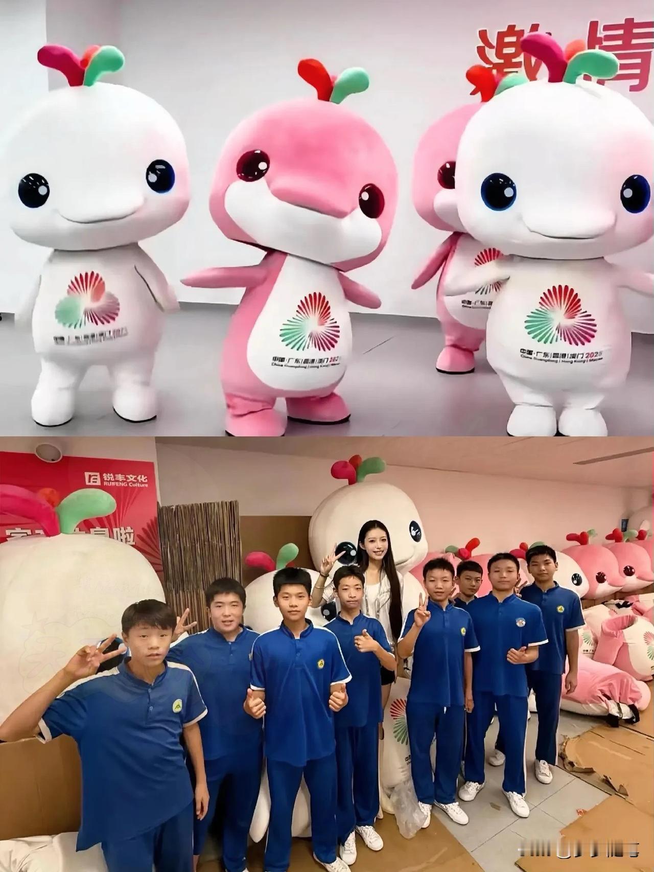 不是我说，广州全运会开幕式，是哪个天才想出来的，让十三四岁的小孩来做吉祥物的
