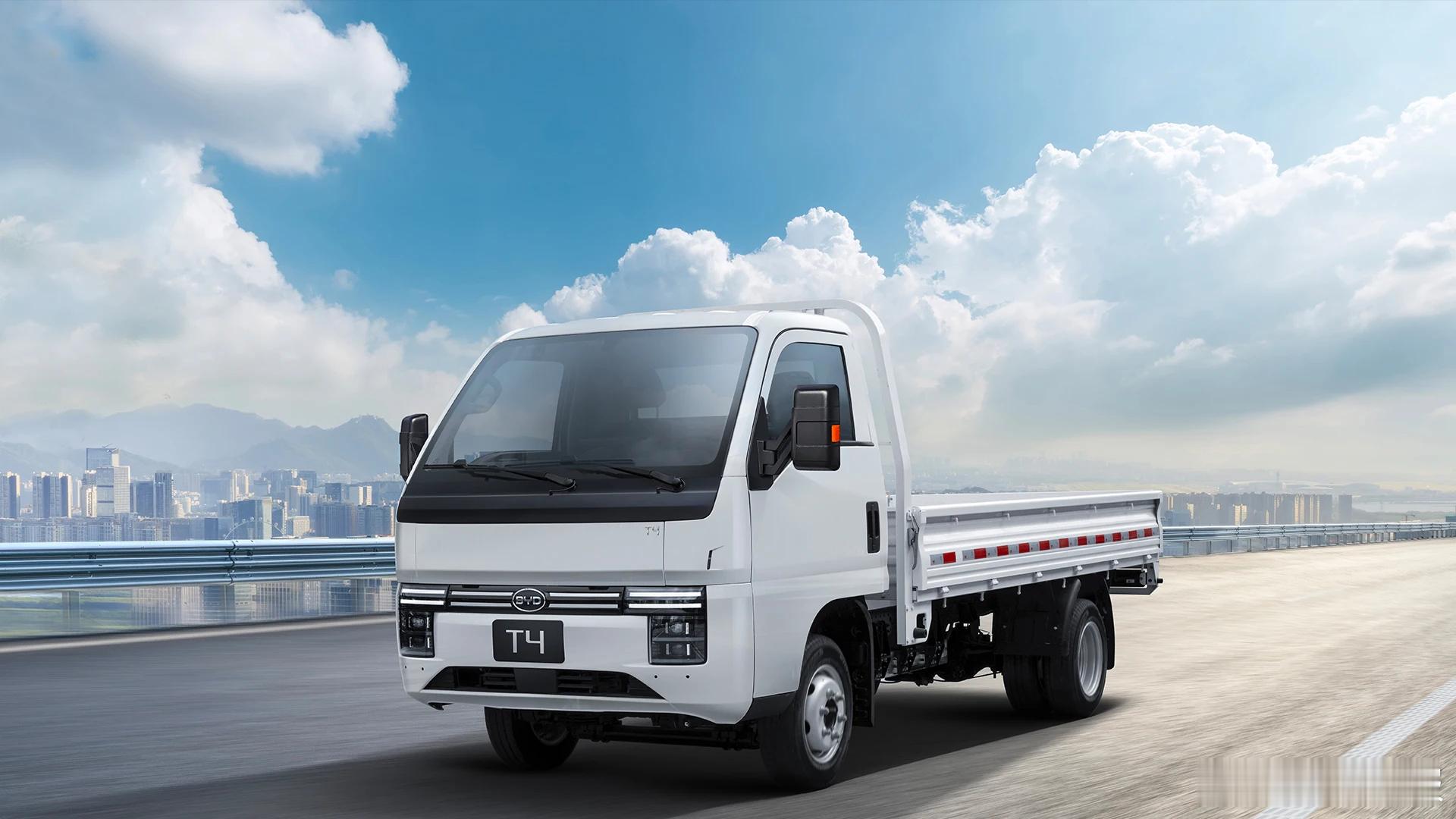 比亚迪轿卡T4上市售价9.58万起！62.3kWh刀片电池，CLTC续航330k