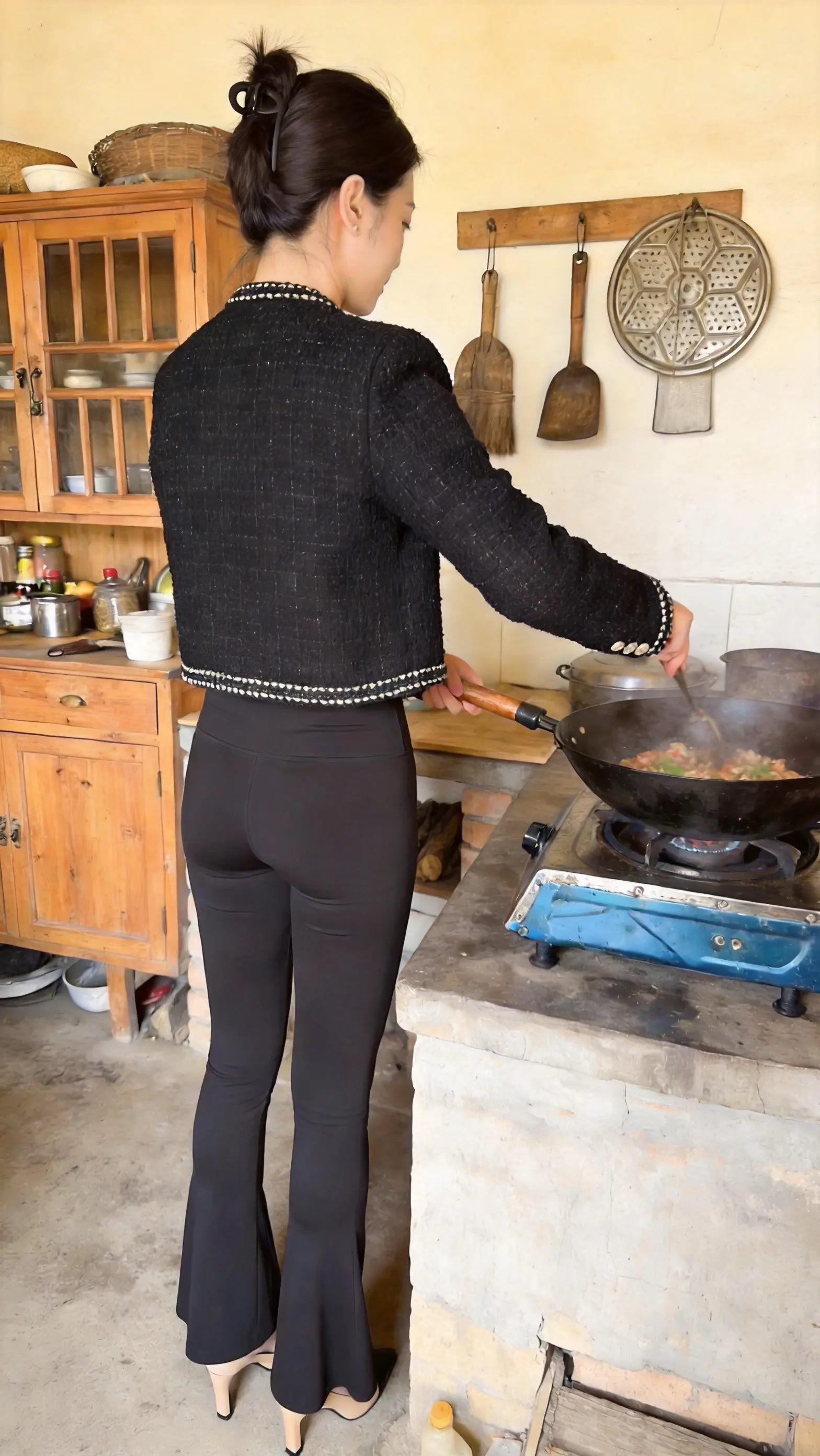 做饭的样子美极了 农村生活 我的乡村生活 小仙女的厨房日常 做饭有范儿