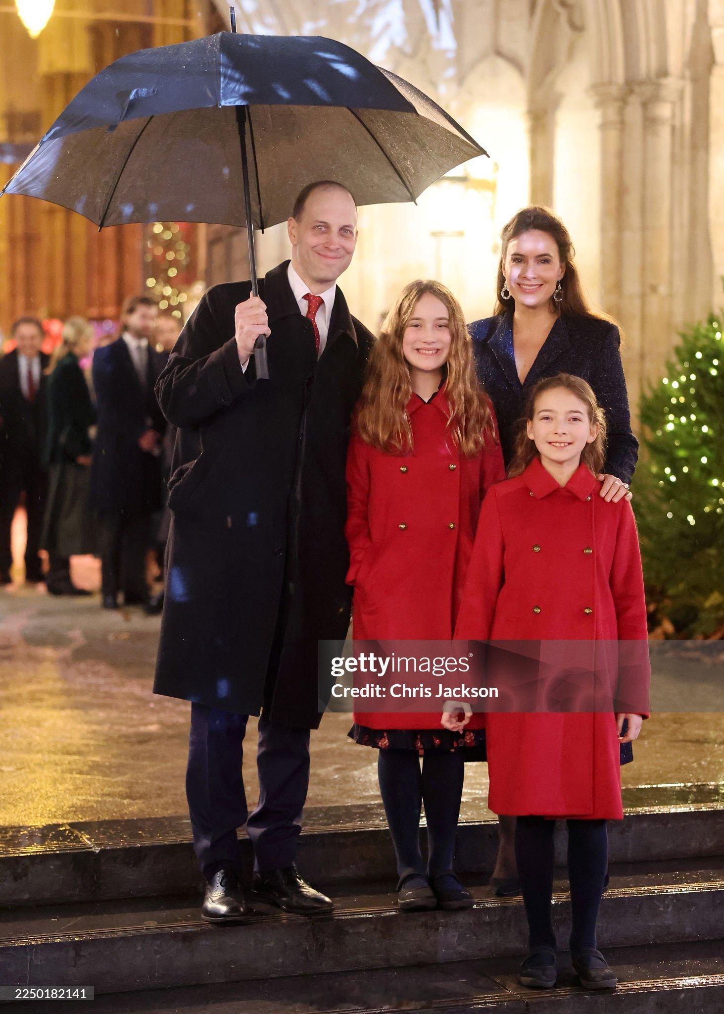 英国王室个人最喜欢的家庭照❤️2025年12月5日，肯特迈克尔王子夫妇的儿子