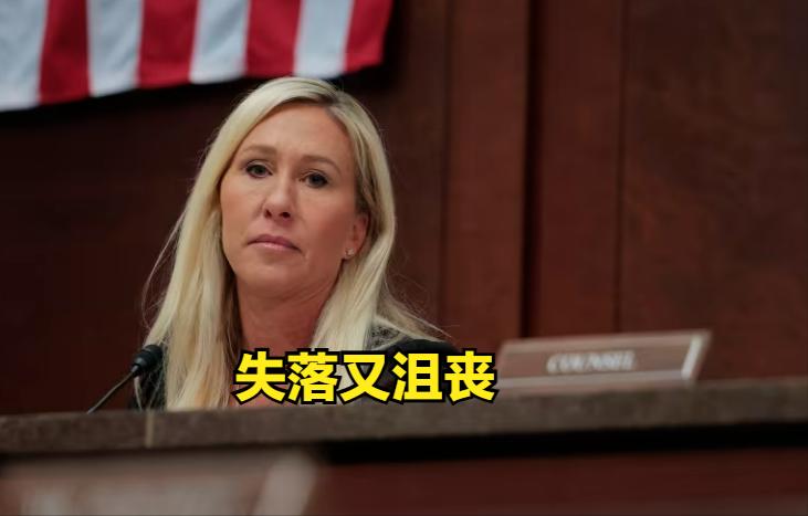 ‘Humbly,I’msorry’在被懂王“敲打”后，玛乔丽·泰勒·格林怂