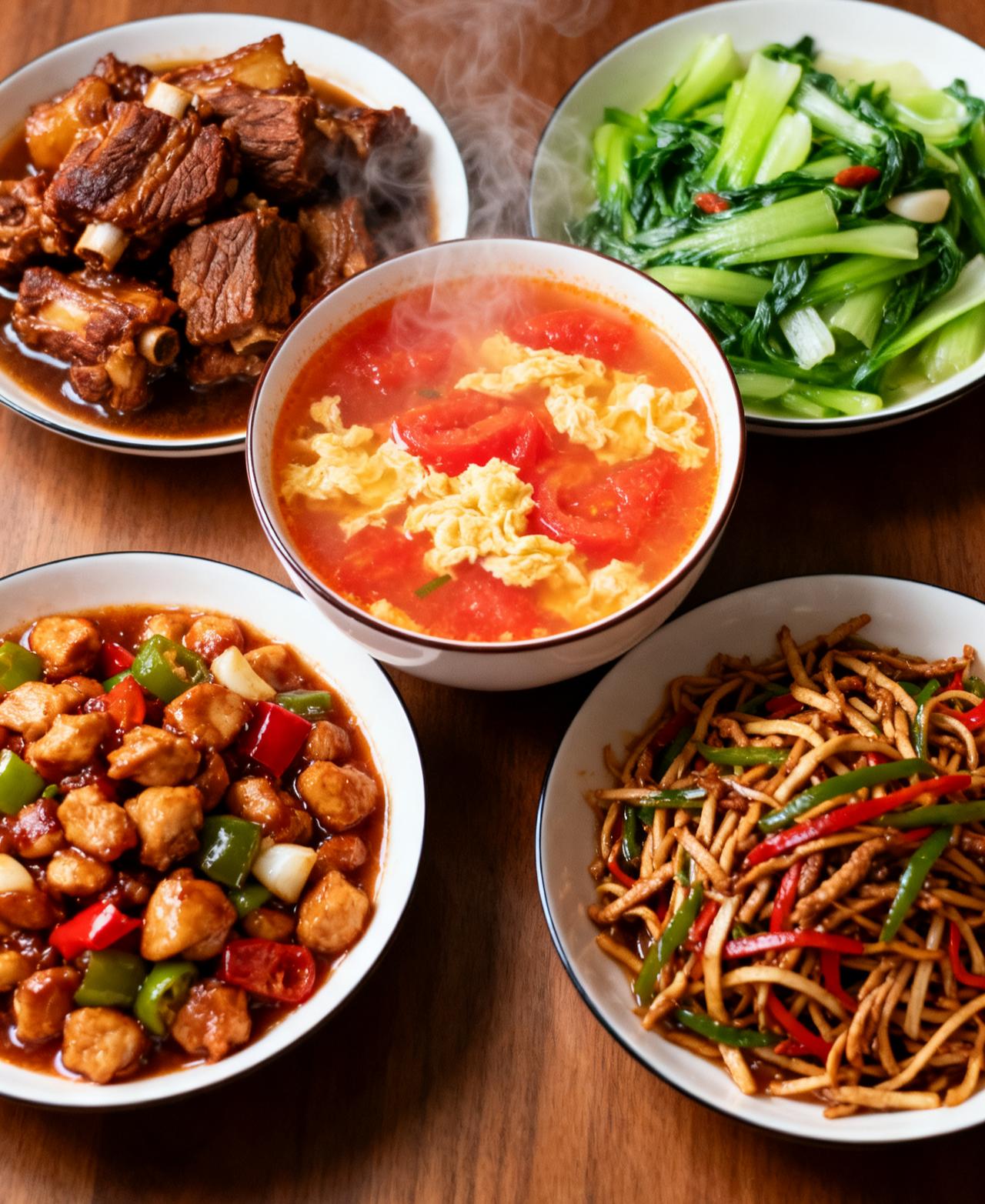 南方人做饭这么讲究吗？家家户户都这样吗？每顿饭都四菜一汤？两个荤菜，两个素菜，再