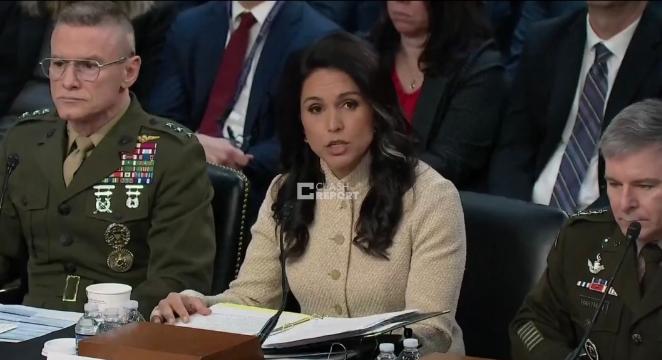 加巴德公开对台湾问题作出表示！这位美国国家情报总监公开表示，如今对于中国来说，和