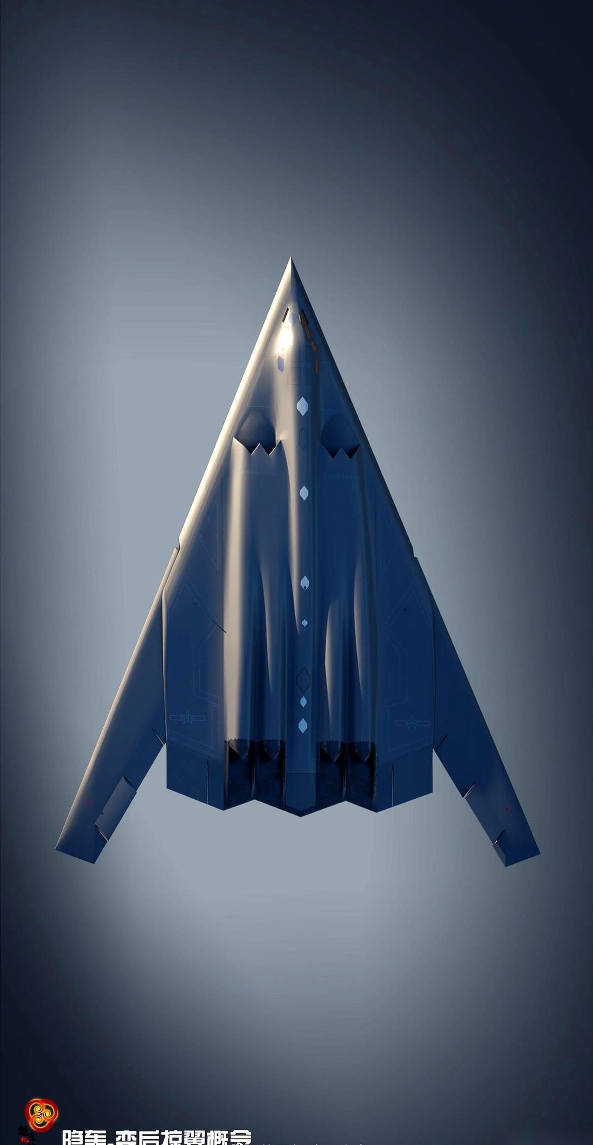 网上那张新轰炸机的概念图，估计让不少人看了，都下意识把屏幕放大了好几遍。一个幽