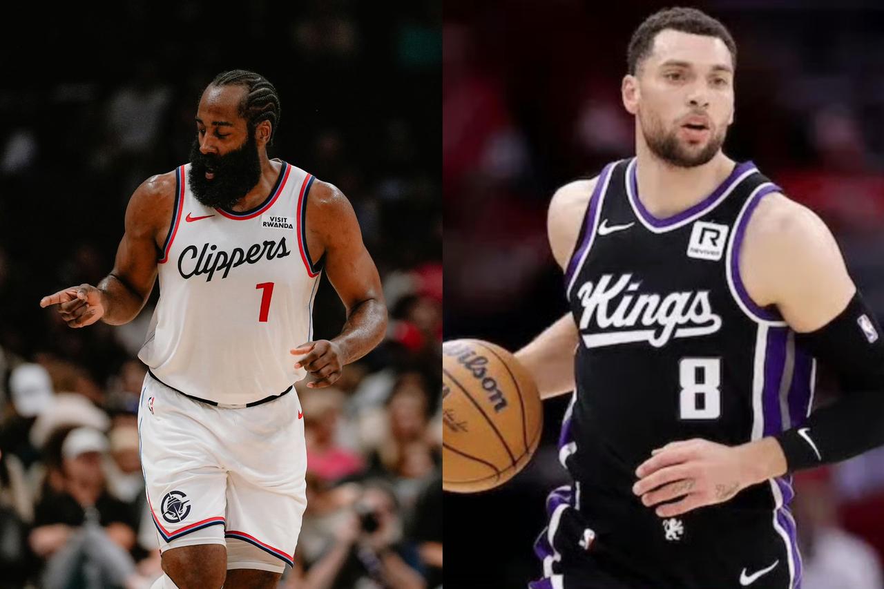 拉文薪水比哈登高931万美元！对比两人今天的比赛表现，国王真是亏大了！1.哈