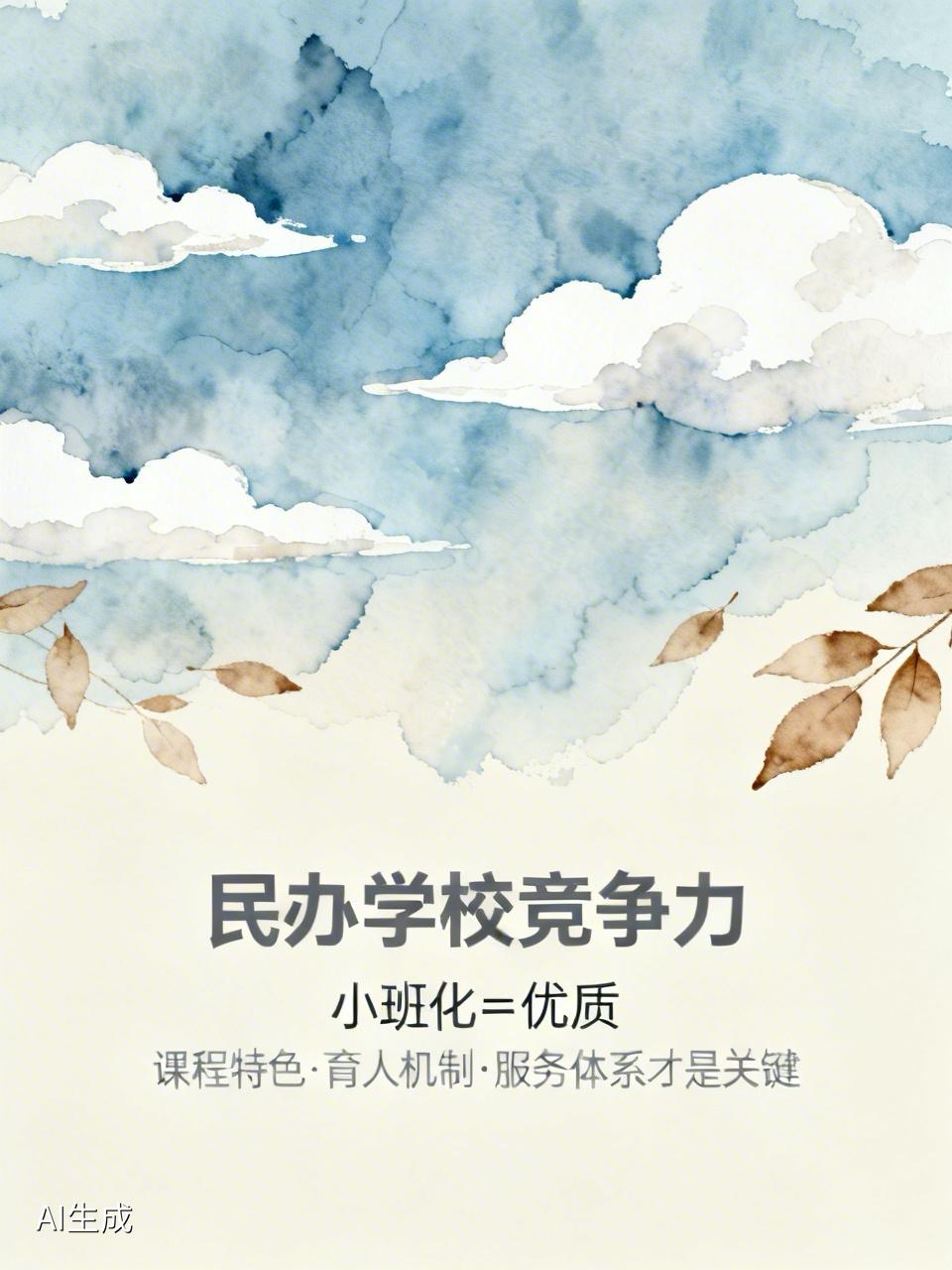 民办学校，别拿“小班化”当救命稻草：现在，民办学校招生，一提学校特色，首先就说