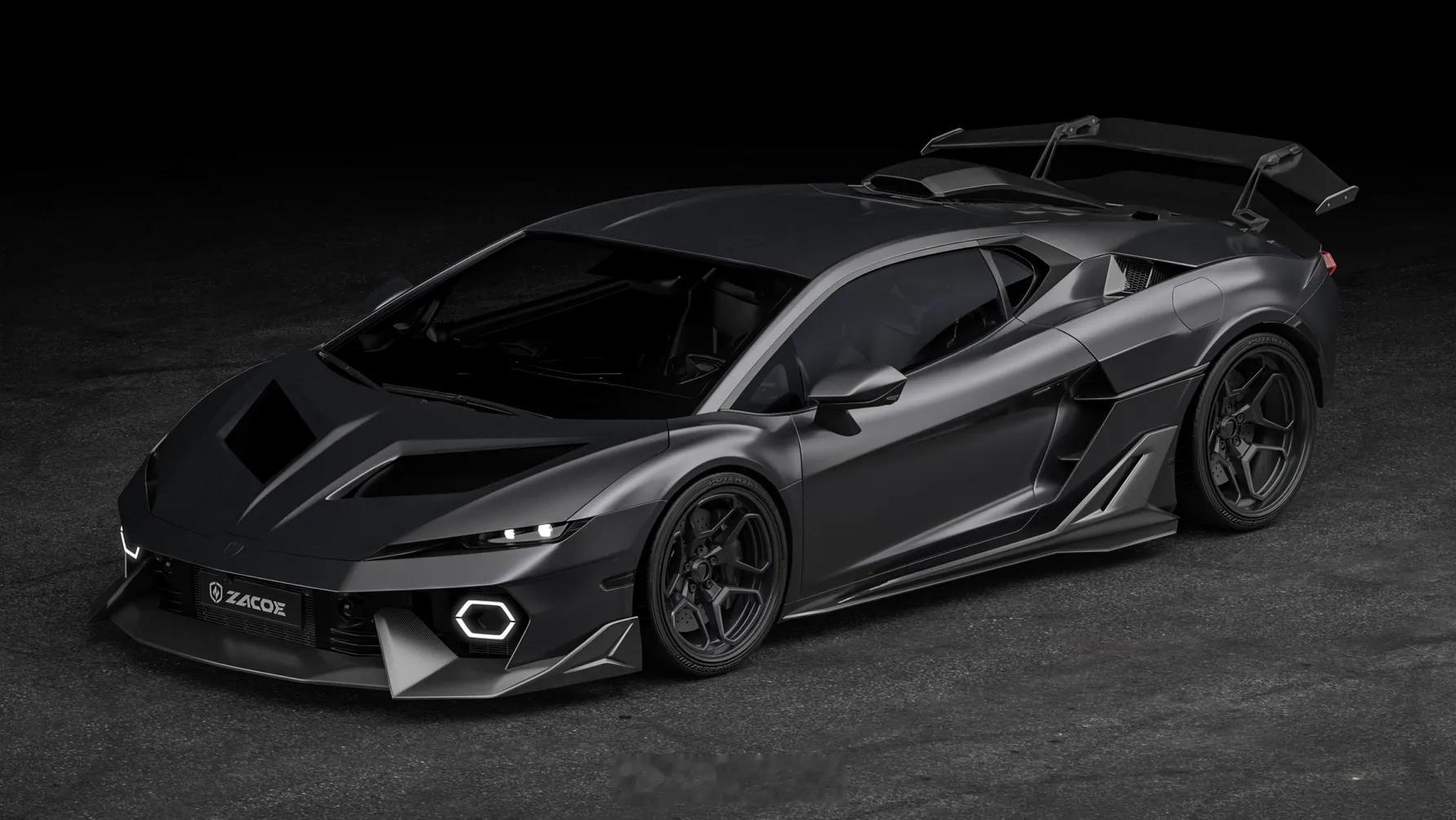 兰博基尼兰博基尼TemerarioZacoe改造的兰博基尼小牛Temerari