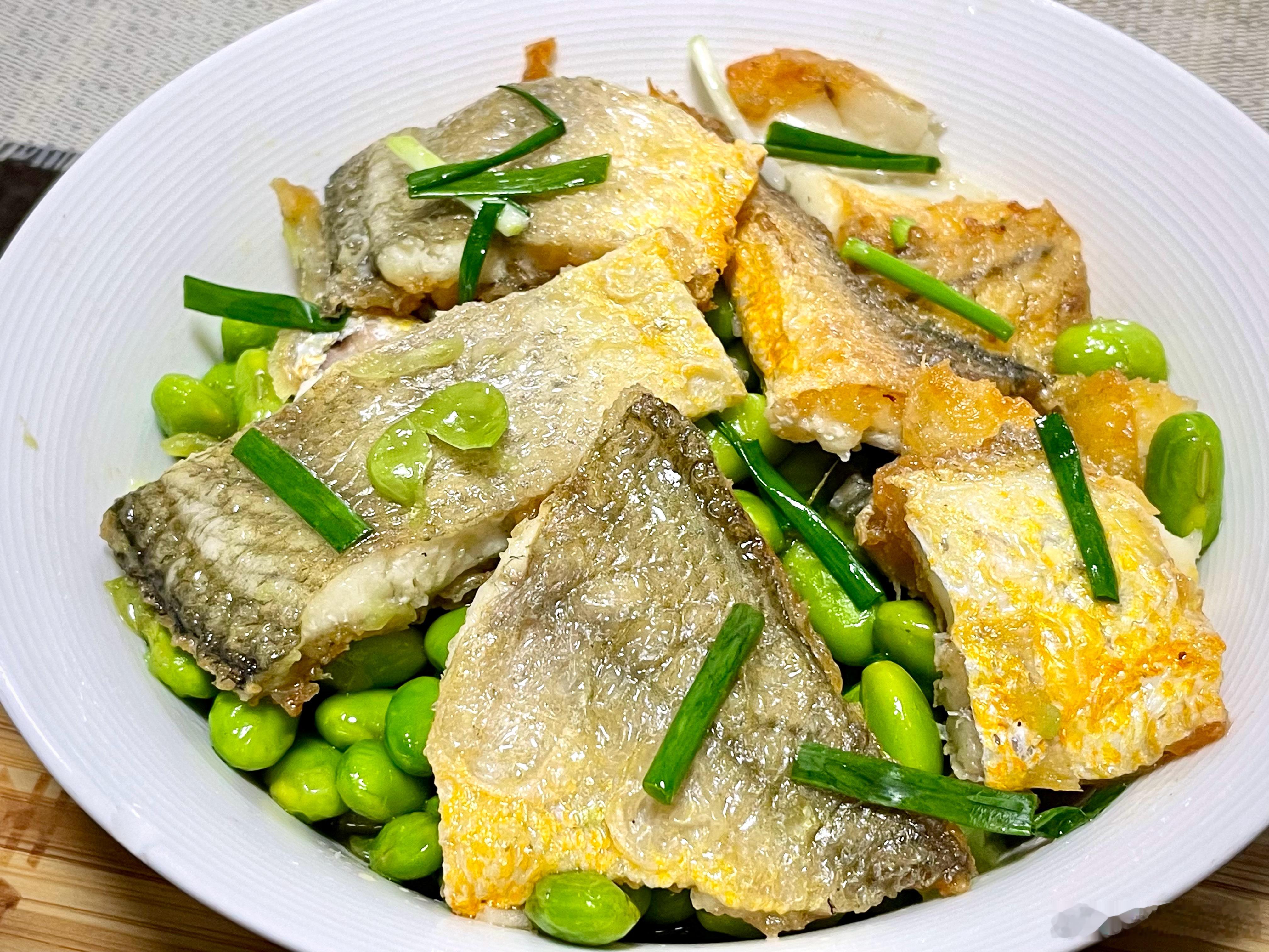 生活手记黄鱼鲞烧毛豆​​​