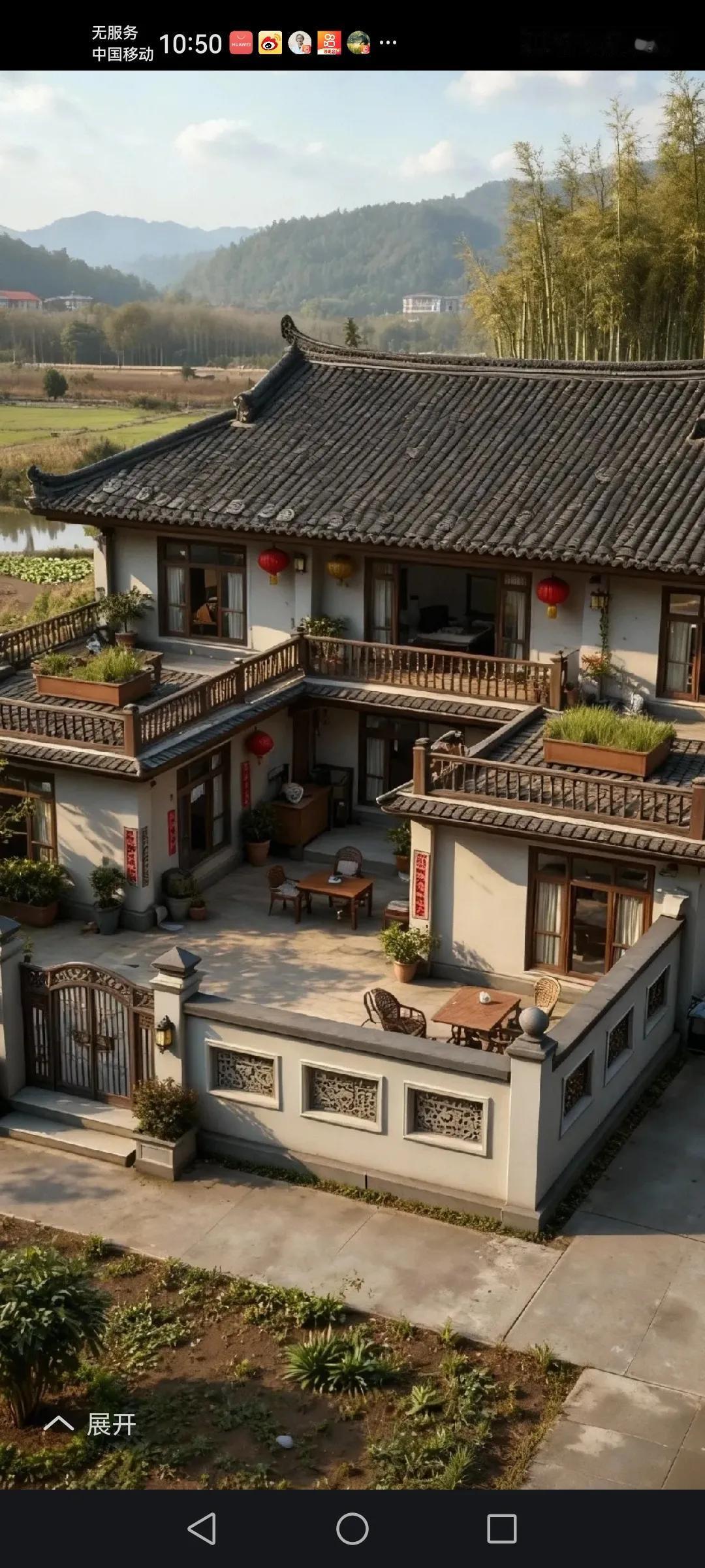 这才是人们的理想居住环境吧！这个房子应该来说是人们住房的天花板级别的存在了，个人