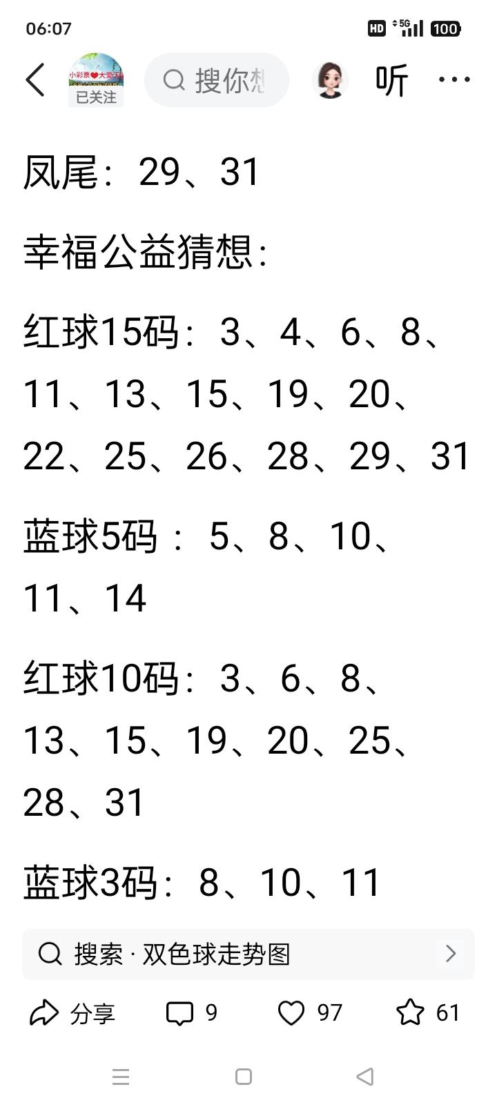 一、上期基础复盘（26082期）红球：05、07、10、14、21、28，