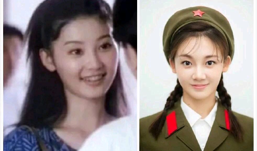 突然发现~苗苗和徐帆年轻时长得好像，怪不得冯导那么看重，果然男人的审美不会变。