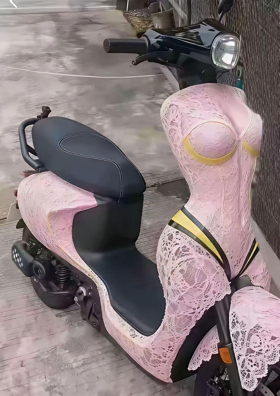 笑死人了！能把车搞成这样，这创意还真不是一班人能干出来的！