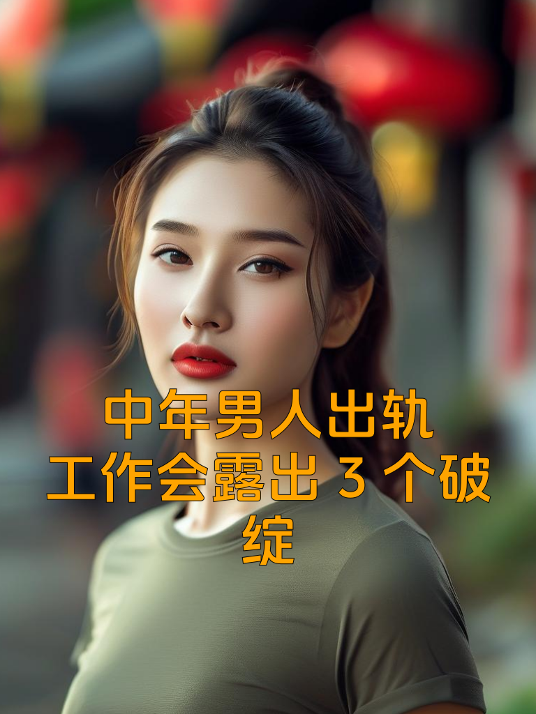 中年男人出轨，工作会露出3个破绽