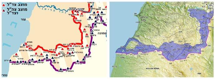 据当地博主tamerqdh的分析：以色列当前对黎巴嫩南部的占领地图，在很大程度上
