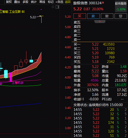 热门个股解读——旋极信息（300324）