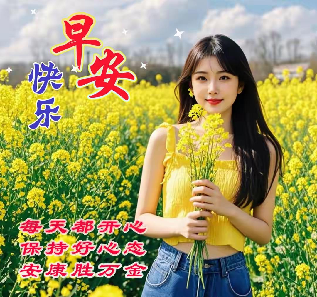 新的一天，愿你褪去疲惫，工作顺风顺水、生活甜甜蜜蜜，三餐规律、心情明朗，每一步都