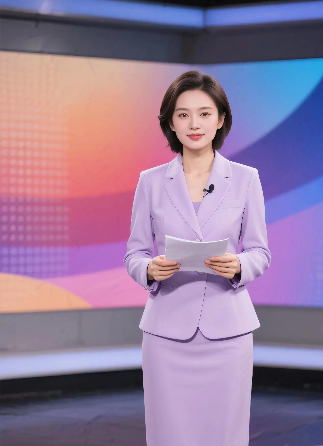 一个在央视舞台上熠熠生辉的名字。她不同于那些只靠外貌取胜的主持人，而是用自己的智