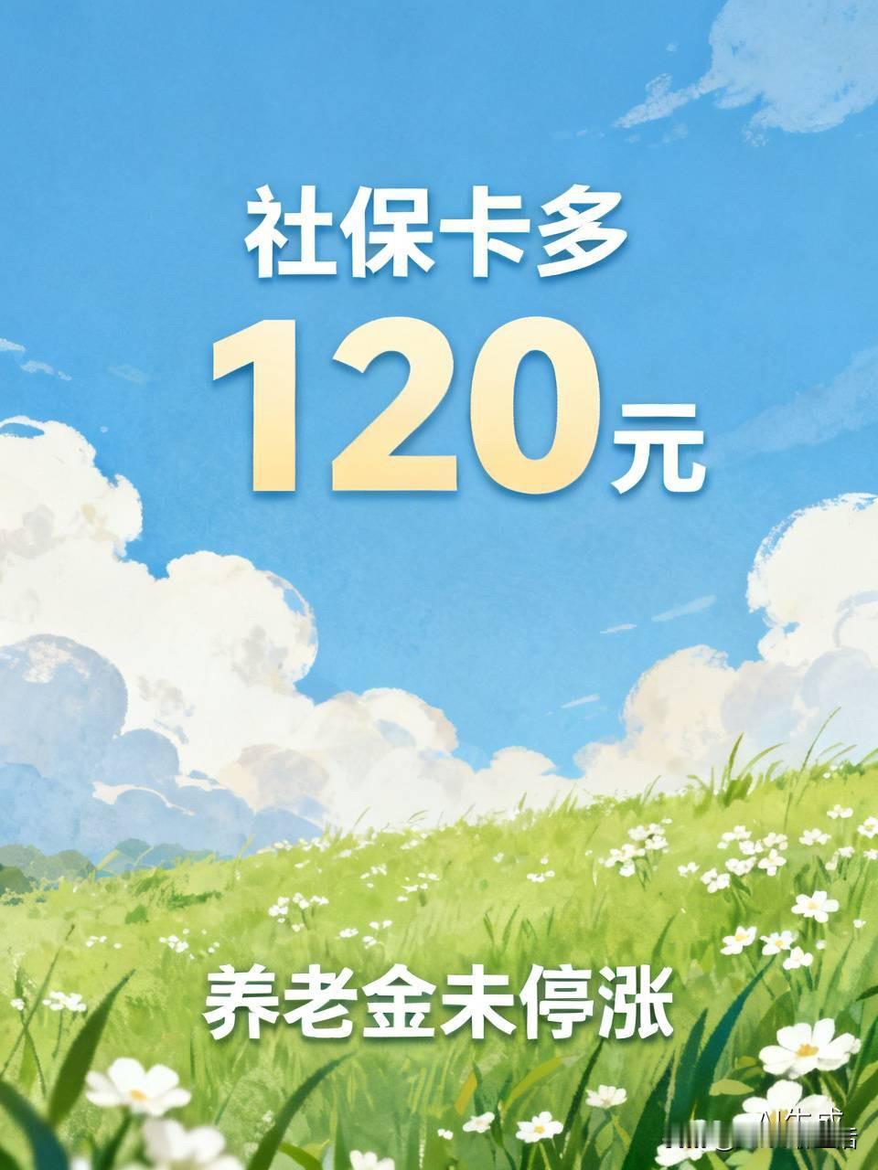 社保卡突然多120元！大批老人慌了：养老金要停涨了？最近不少农村老人的社保卡