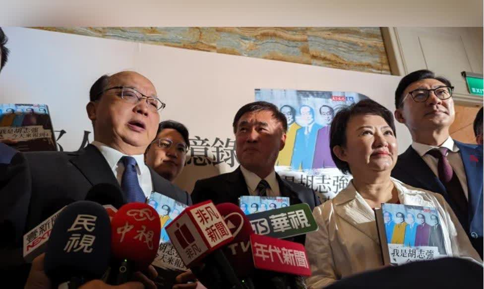 胡志强劝进选党主席卢秀燕：国民党人才济济台中市前市长胡志强今天（14日